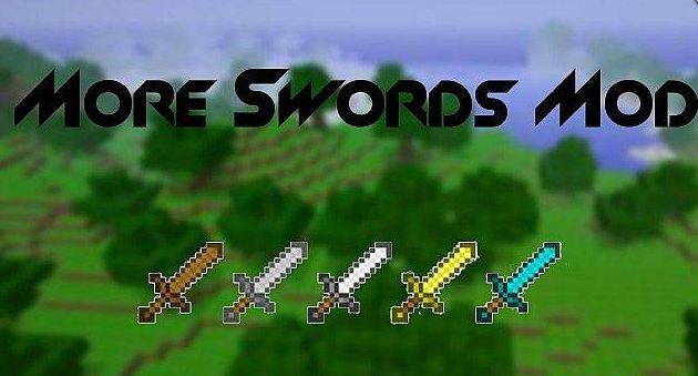 Мод More Swords Mod для minecraft 1.4.7