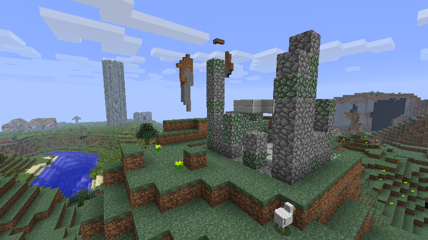 Мод Ruins для Minecraft 1.4.7
