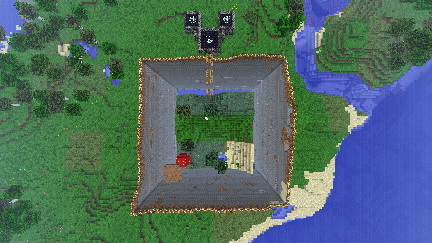 Карта Chunk Survival для minecraft