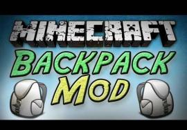 Мод BackPacks для Minecraft 1.4.7