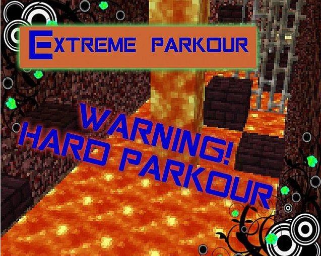Карта Extreme parkour для minecraft 1.4.7